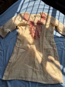 Embroidered Kurta and Pyjama Set