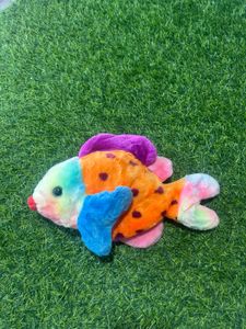 Rare TY Beanie Baby plush LIPS the Fish