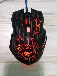 HAVIT GAMING MOUSE WITH 7 COLOURS
