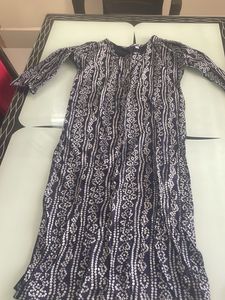 Bhandhani Blue Kurta