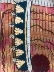 door toran and crochet cloth