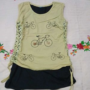 Trendy Stylish Sleevless Top