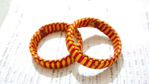 Silk Thread Hand Made Bangle