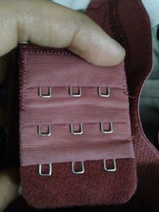 Comfortable Maroon Bra