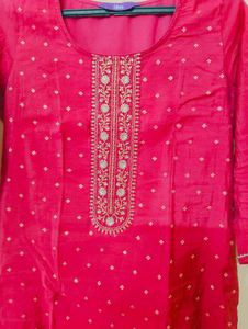 Libas Chanderi Silk Kurti💥💥