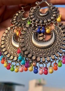 Oxidised Earrings 💙💯