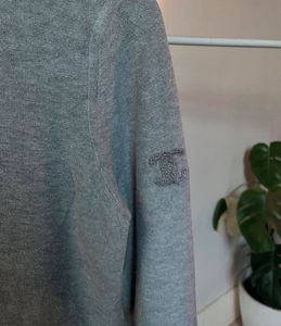 Chanel Zip Up 100% Cotton Jacket For Women