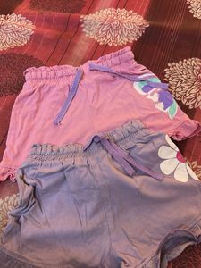 2 Pc Shorts For Kids
