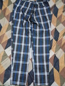 Checkered Casual Pants
