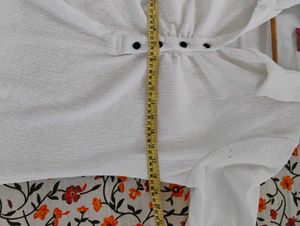 White Button-Up Mini Dress