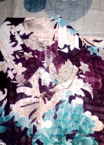 Floral Print Short Sleeve Shirt