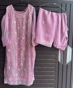Elegant Embroidered Suit