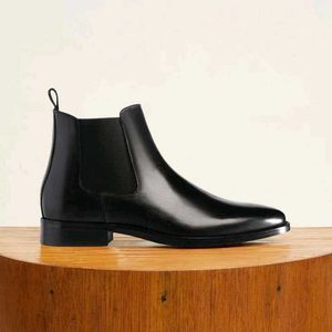 Sleek Black Chelsea Boots