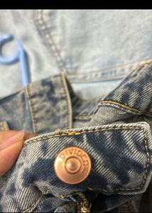 Dark Blue Wide Leg Jeans