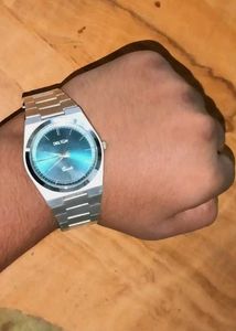 Delton Quartz Silver Tone Watch