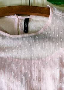 Rio Pretty Pink Ruffle Top With Camisole