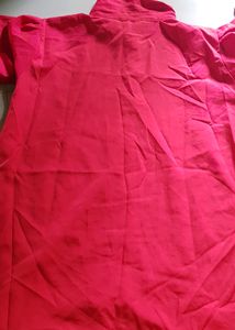 Red Shirt Cum Top
