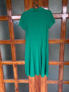 Green Polo Shirt Dress