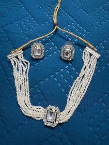 Elegant Pearl choker Set