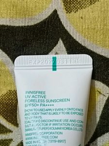 Innisfree Sunscreen + Vitamin C Serum