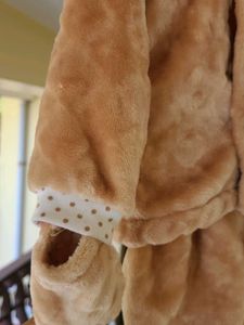 Cozy Puppy Plush Baby Outfit