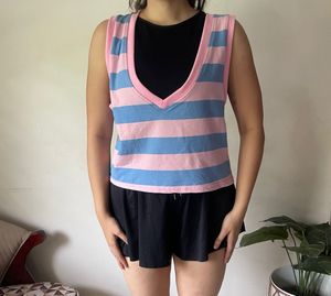 Cute Striped Tank Top
