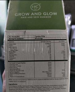 3 packs sale Happy Cultures Grow and Glow Gummies