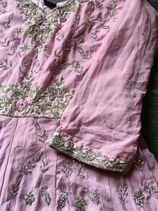 Elegant Embroidered Ethnic Dress