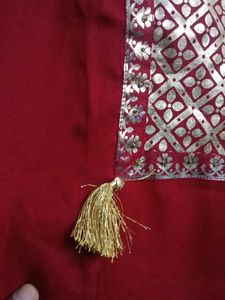 Front Slit Aline Georgette Kurta