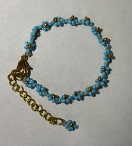 Flower Beaded Bracelet