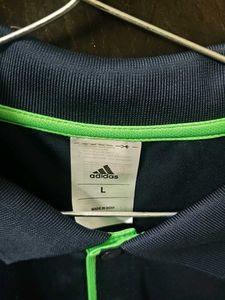 New: Adidas Navy Blue Polo Shirt