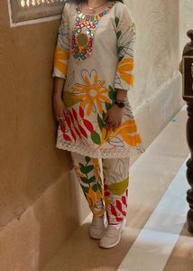 Beautiful Kutch Work Cor Ord Set