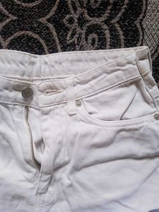 White Shorts