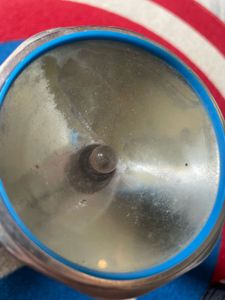 Vintage GEEP Silver Metal Torch (Need Repair)