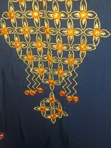 Cotton Kurtha Nevy Blue Colour,