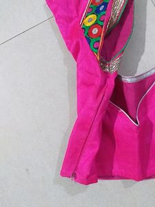 Pink Stiched Blouse