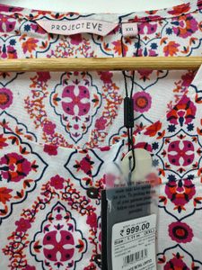 BRAND NEW XXL Red Cotton Kurta