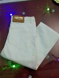 It Is Totally New But It&#39;s Tag Missing....White Jeans 👖 For Mens