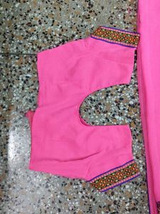 Pink Mekhela Beautiful Saree