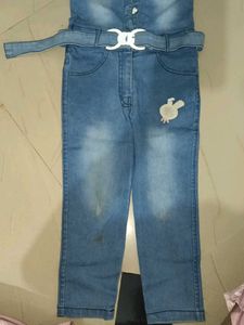 Denim Jumpsuit for Girls