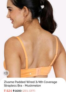34C Strapless Padded Bra (Wired)