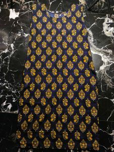 Dress Combo: Navy &amp; Gold Kurtis