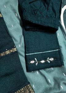New Kurti Pant Dupatta( Sleeves Attached)