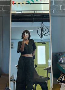 Allen Solly branded Olive Co-ord Set