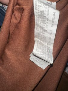Chic Brown Long Sleeve Top