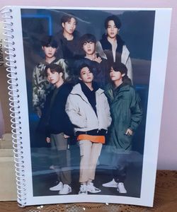 BTS CUSTOMISED NOTEBOOK