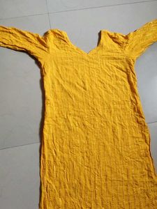 Yellow Kurta only top