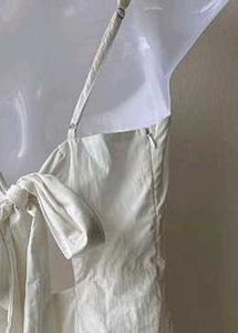 White Sundress with Tie Back