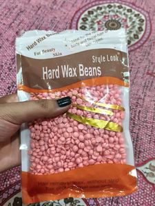 Pink Hard Wax Beans