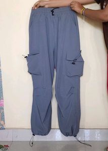 Gray Cargo Pants